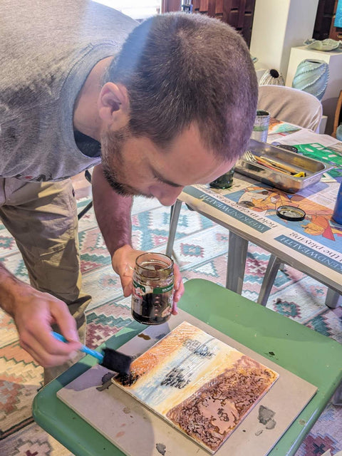 Family Memories in Encaustic Wax