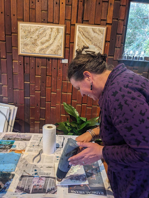 Family Memories in Encaustic Wax