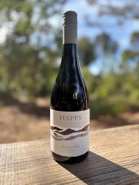 Happs 2023 Running Wild Graciano-Wine Club Exclusive