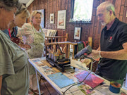 Encaustic Wax With Shellac-Open Studios