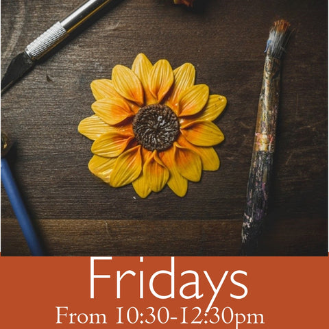 Sunflowers in Clay with Kay Manolas