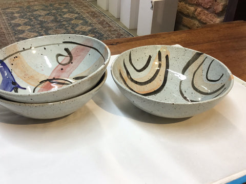 Martin Baxter Bowl Large Abstract Colour $125